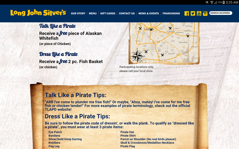 Illustration for article titled Avast, Ye Swablings! It Be International Talk Like A Pirate Day!!